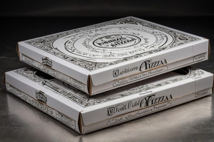 39675 Personalizowane opakowania na pizzę z unikalnymi wzorami nadruku